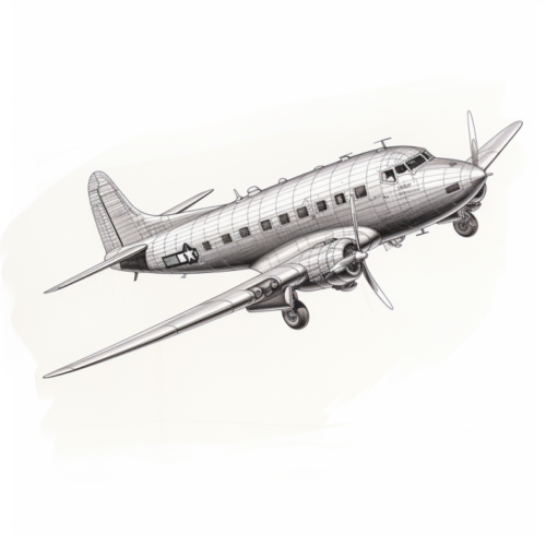 C-47_military_airplane